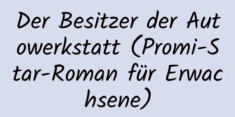 Der Besitzer der Autowerkstatt (Promi-Star-Roman für Erwachsene)