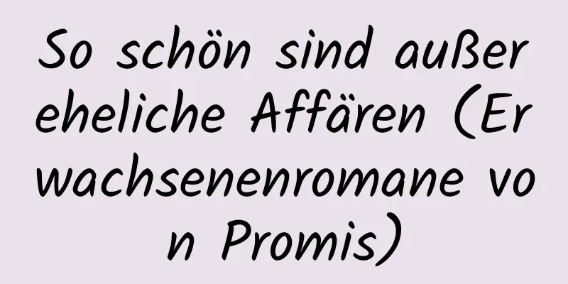 So schön sind außereheliche Affären (Erwachsenenromane von Promis)