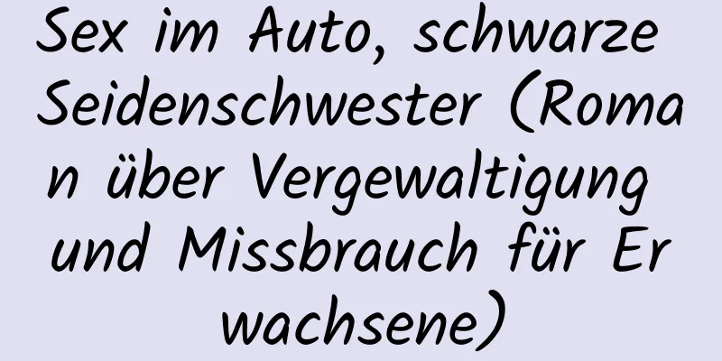 Sex im Auto, schwarze Seidenschwester (Roman über Vergewaltigung und Missbrauch für Erwachsene)