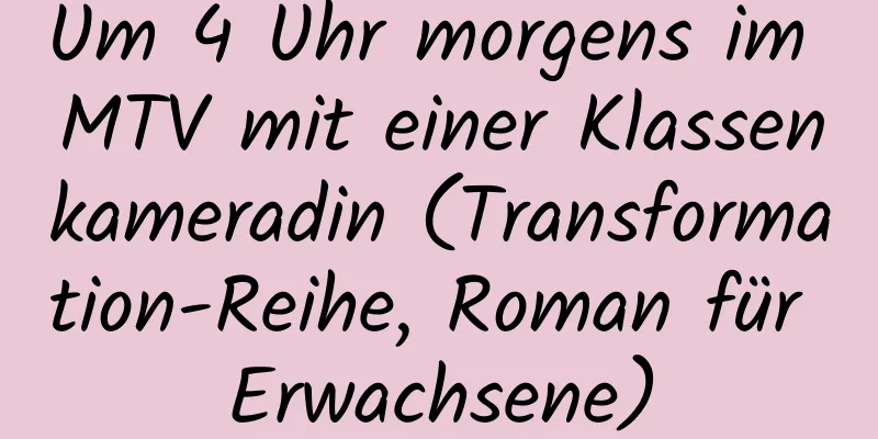 Um 4 Uhr morgens im MTV mit einer Klassenkameradin (Transformation-Reihe, Roman für Erwachsene)