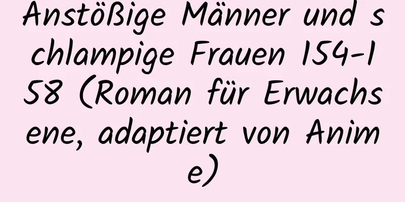 Anstößige Männer und schlampige Frauen 154-158 (Roman für Erwachsene, adaptiert von Anime)