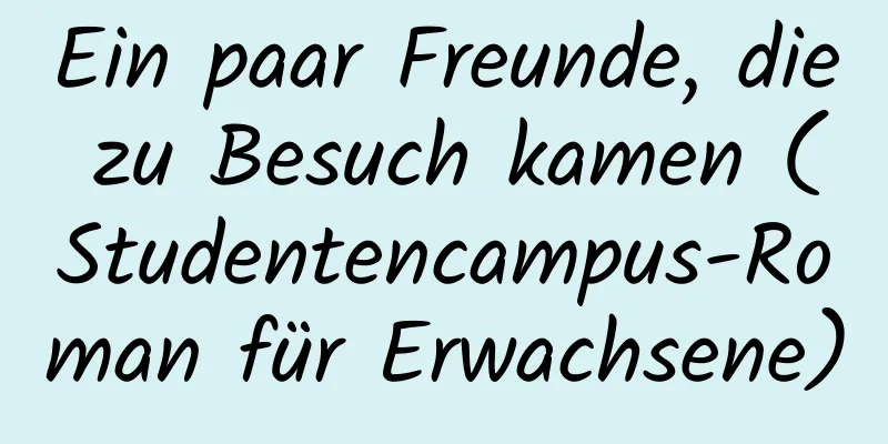 Ein paar Freunde, die zu Besuch kamen (Studentencampus-Roman für Erwachsene)