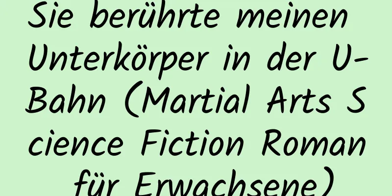 Sie berührte meinen Unterkörper in der U-Bahn (Martial Arts Science Fiction Roman für Erwachsene)