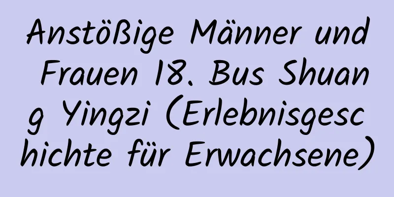 Anstößige Männer und Frauen 18. Bus Shuang Yingzi (Erlebnisgeschichte für Erwachsene)