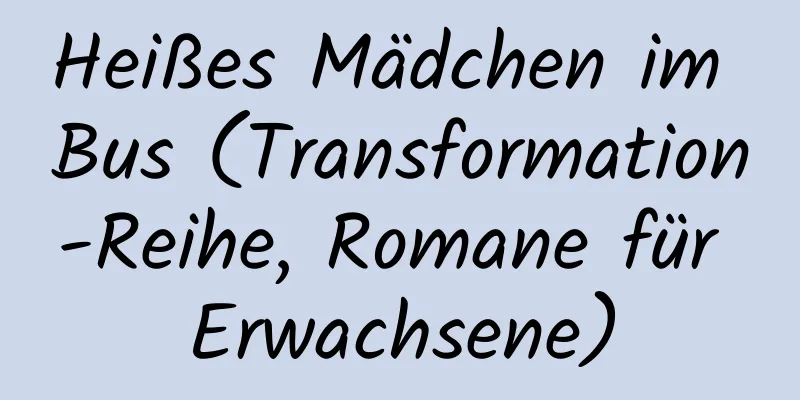 Heißes Mädchen im Bus (Transformation-Reihe, Romane für Erwachsene)