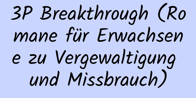 3P Breakthrough (Romane für Erwachsene zu Vergewaltigung und Missbrauch)