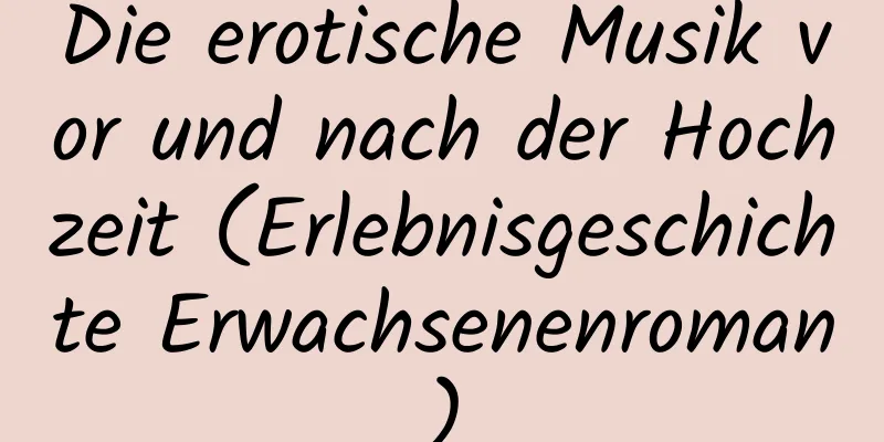 Die erotische Musik vor und nach der Hochzeit (Erlebnisgeschichte Erwachsenenroman)