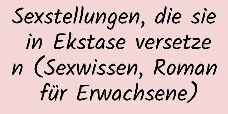 Sexstellungen, die sie in Ekstase versetzen (Sexwissen, Roman für Erwachsene)