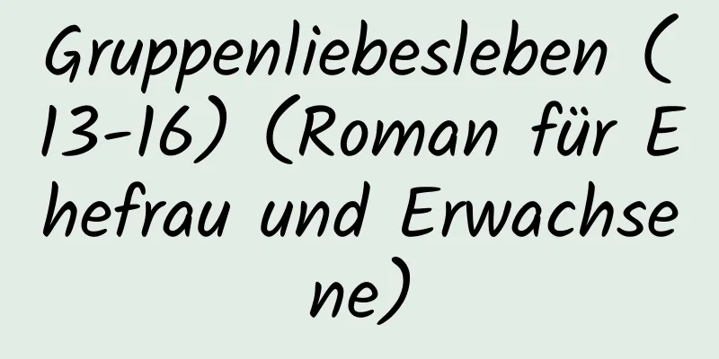 Gruppenliebesleben (13-16) (Roman für Ehefrau und Erwachsene)