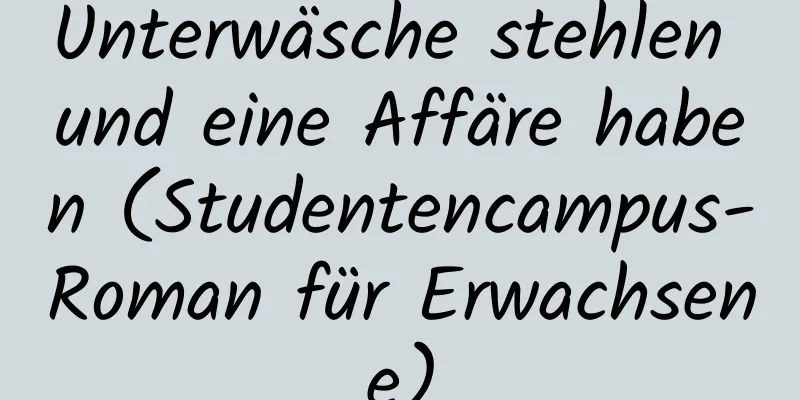 Unterwäsche stehlen und eine Affäre haben (Studentencampus-Roman für Erwachsene)