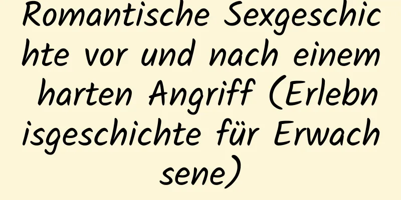 Romantische Sexgeschichte vor und nach einem harten Angriff (Erlebnisgeschichte für Erwachsene)