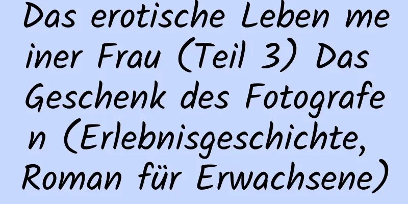 Das erotische Leben meiner Frau (Teil 3) Das Geschenk des Fotografen (Erlebnisgeschichte, Roman für Erwachsene)