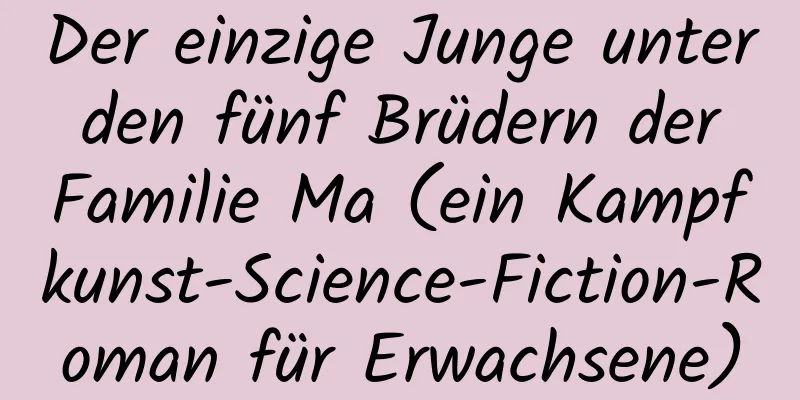 Der einzige Junge unter den fünf Brüdern der Familie Ma (ein Kampfkunst-Science-Fiction-Roman für Erwachsene)