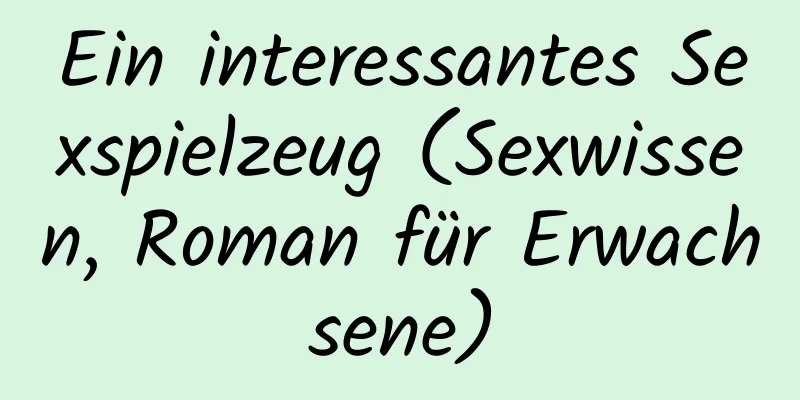 Ein interessantes Sexspielzeug (Sexwissen, Roman für Erwachsene)