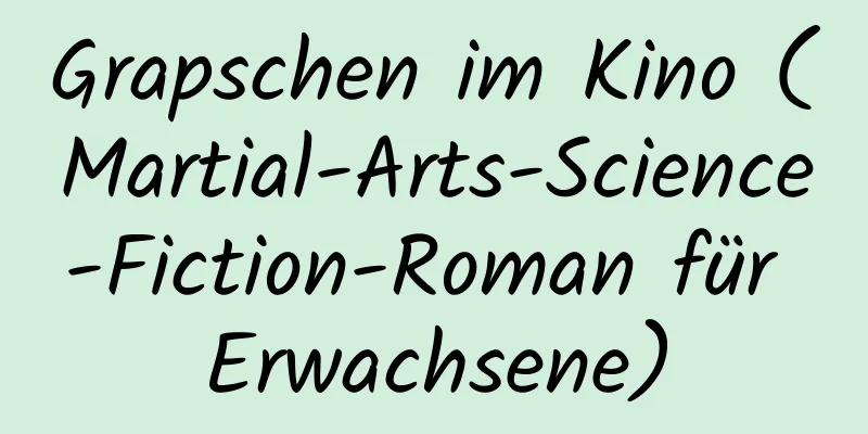 Grapschen im Kino (Martial-Arts-Science-Fiction-Roman für Erwachsene)