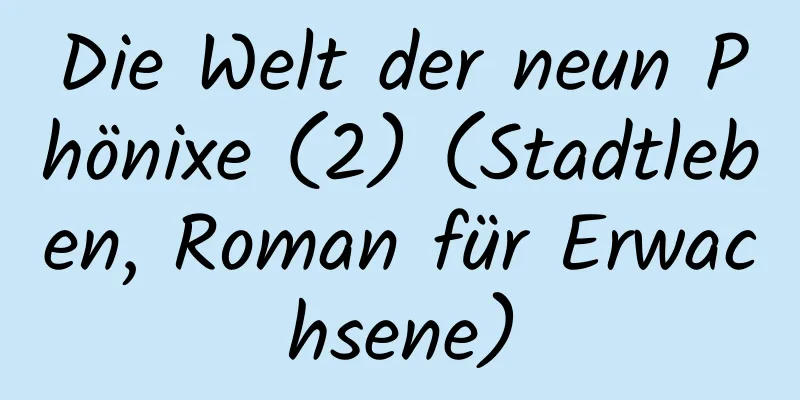 Die Welt der neun Phönixe (2) (Stadtleben, Roman für Erwachsene)