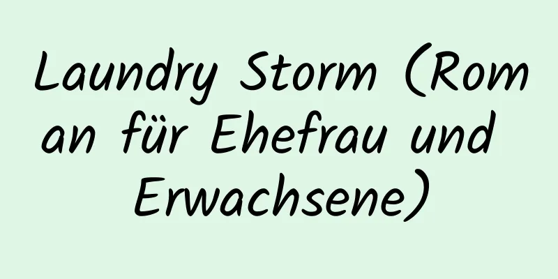 Laundry Storm (Roman für Ehefrau und Erwachsene)