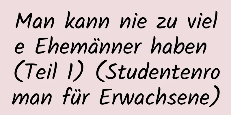 Man kann nie zu viele Ehemänner haben (Teil 1) (Studentenroman für Erwachsene)