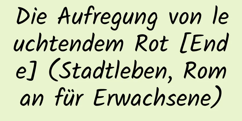 Die Aufregung von leuchtendem Rot [Ende] (Stadtleben, Roman für Erwachsene)