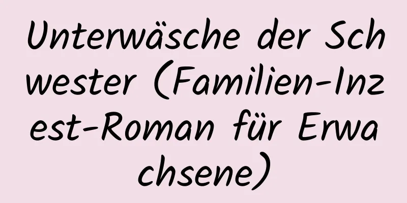 Unterwäsche der Schwester (Familien-Inzest-Roman für Erwachsene)