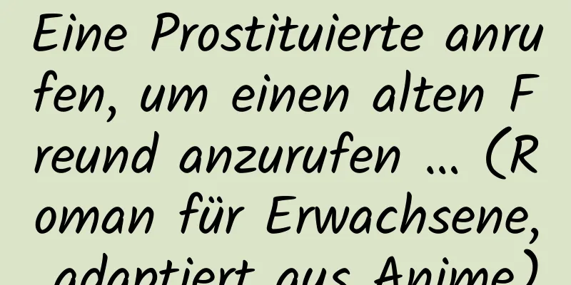 Eine Prostituierte anrufen, um einen alten Freund anzurufen … (Roman für Erwachsene, adaptiert aus Anime)